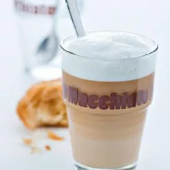Leonardo Becher Latte Macchiato Mit Löffeln Solo, 2er Set -Kaffee Espresso Verkäufe 042555 2 K bearbeitet l