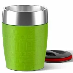 Emsa Isolier-Trinkbecher Travel Cup In Himbeer -Kaffee Espresso Verkäufe 10165 RZ TravelCup Limette Deckel RED