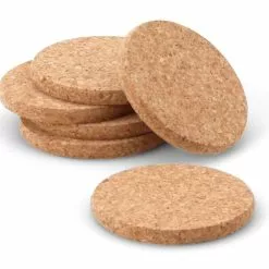 Continenta Gläseruntersetzer Aus Kork, 6er Set