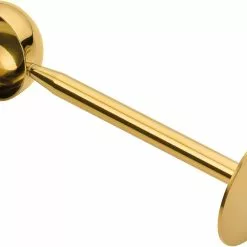 Cilio Espressodrücker Mit Kaffeelot In Gold