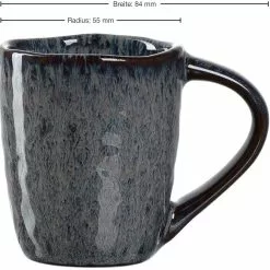 Leonardo Espressotasse MATERA 90 Ml Anthrazit, 4er-Set -Kaffee Espresso Verkäufe 210 018594 1 K