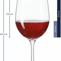 Leonardo Rotweinglas CIAO+, 6er-Set -Kaffee Espresso Verkäufe 210 061449 1 K