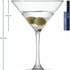 Leonardo Cocktailglas CIAO+ 200 Ml, 6er-Set -Kaffee Espresso Verkäufe 210 061455 1 K