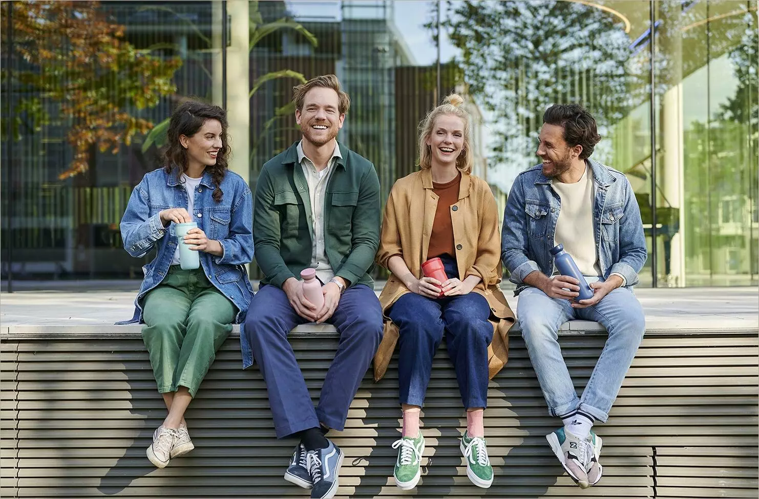 Mepal Thermobecher Ellipse 375 Ml - Nordic Green – Bild 8