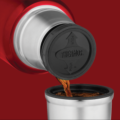 Thermos SK Bev Bottle Cranberry Red Pol 0,47l -Kaffee Espresso Verkäufe 213 4003248047 Anw2