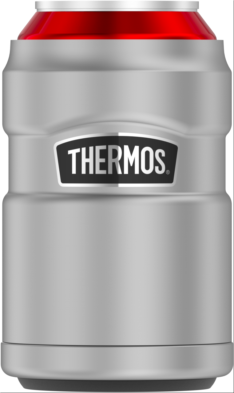 Thermos SK Can Cooler St. Steel Mat 0,35l 2 Thermos SK Can Cooler St. Steel Mat 0,35l – Bild 2