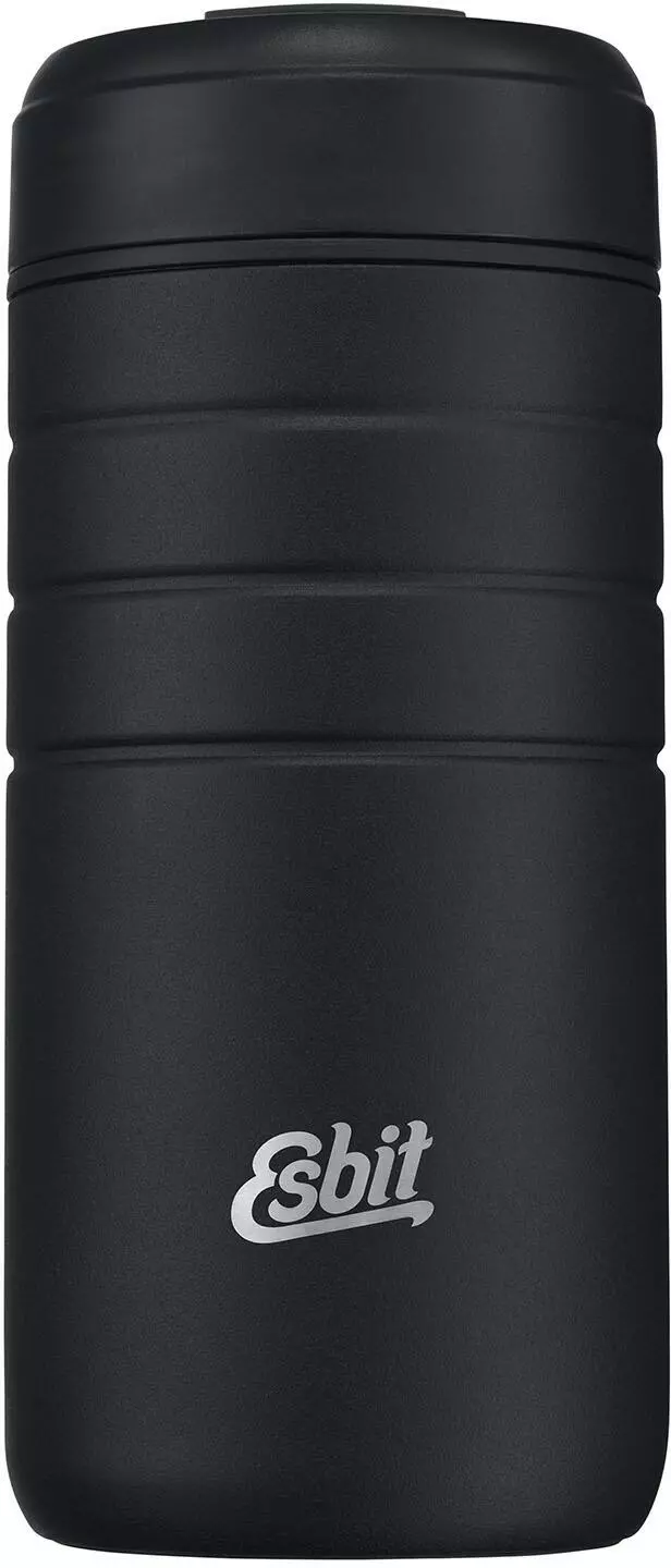 Esbit MAJORIS Edelstahl Thermobecher Mit Klick-Verschluss, 450ML, Schwarz 1 Esbit MAJORIS Edelstahl Thermobecher Mit Klick-Verschluss, 450ML, Schwarz