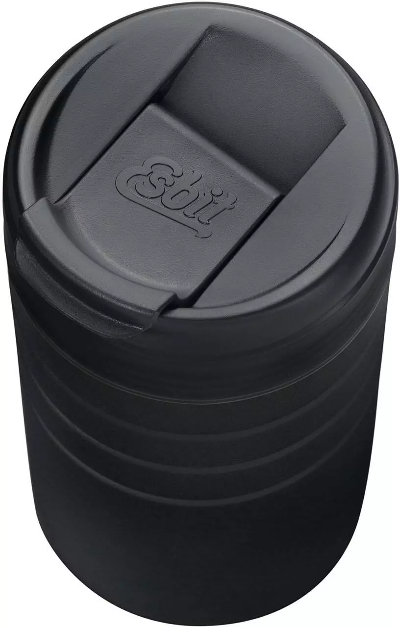 Esbit MAJORIS Edelstahl Thermobecher Mit Klick-Verschluss, 450ML, Schwarz 4 Esbit MAJORIS Edelstahl Thermobecher Mit Klick-Verschluss, 450ML, Schwarz – Bild 4