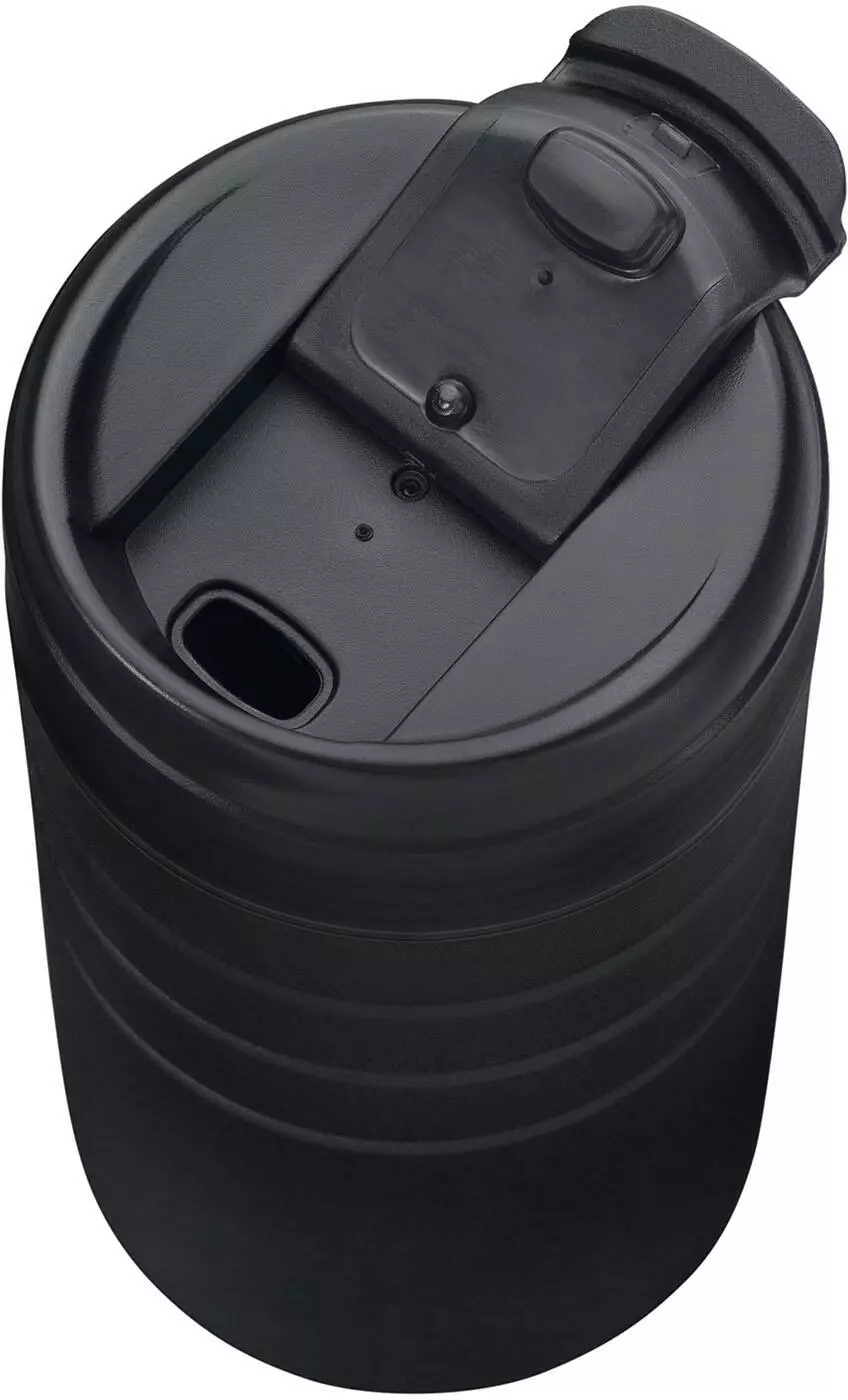 Esbit MAJORIS Edelstahl Thermobecher Mit Klick-Verschluss, 450ML, Schwarz 2 Esbit MAJORIS Edelstahl Thermobecher Mit Klick-Verschluss, 450ML, Schwarz – Bild 2
