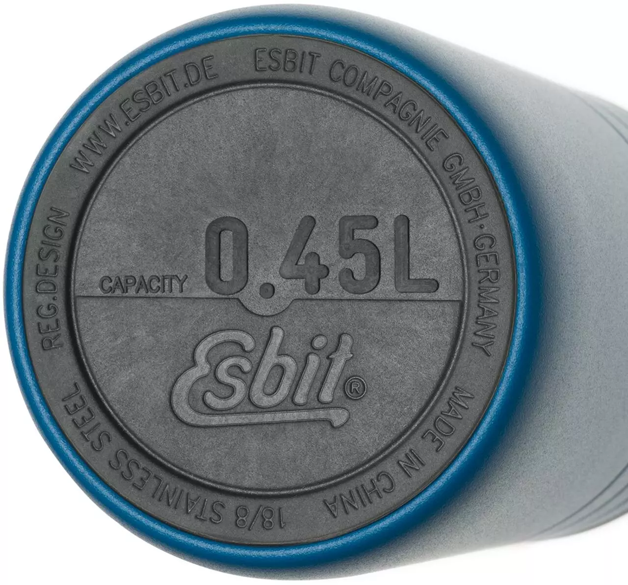 Esbit MAJORIS Edelstahl Thermobecher Mit Isolierverschluss, 450ML, Polar Blue 2 Esbit MAJORIS Edelstahl Thermobecher Mit Isolierverschluss, 450ML, Polar Blue – Bild 2