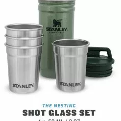 Stanley Edelstahlbecher 4x59ml, Grün -Kaffee Espresso Verkäufe 222 669600 web2