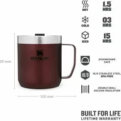 Stanley Camp Mug 0,35l, Rot 9 Stanley Camp Mug 0,35l, Rot -Kaffee Espresso Verkäufe 222 673505 web3