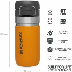 Stanley Becher, 0,47l, Gelb -Kaffee Espresso Verkäufe 222 674303 web3