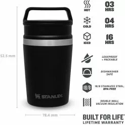 Stanley Becher, 0,23l, Schwarz -Kaffee Espresso Verkäufe 222 674601 web3