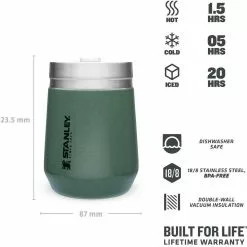 Stanley TUMBLER 0,3l, Grün -Kaffee Espresso Verkäufe 222 674900 web3