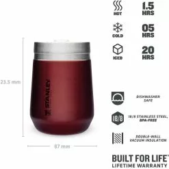 Stanley TUMBLER 0,3l, Wine -Kaffee Espresso Verkäufe 222 674905 web3