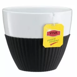 Viva Scandinavia Teebecher Anytime In Schwarz, 2er Set -Kaffee Espresso Verkäufe 25401 Anytime Set 2tlg Teebecher Schwarz l