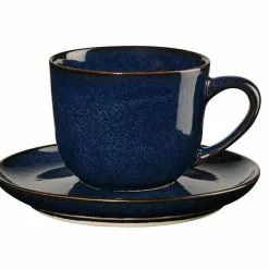 ASA Espressotasse Mit Untertasse Saisons Midnight Blue