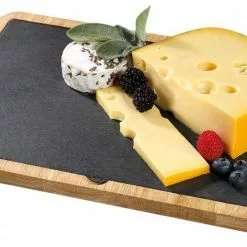 Cilio Servierbrett Mit Schieferplatte Formaggio, Rechteckig -Kaffee Espresso Verkäufe 296747 neu l