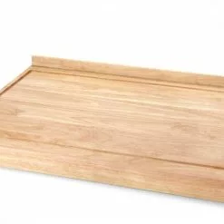 Continenta Back- Und Arbeitsbrett Breit Aus Gummibaumholz