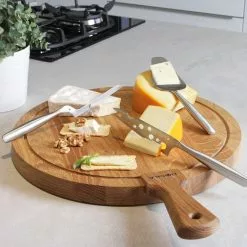 Boska Pizzabrett Amigo XL -Kaffee Espresso Verkäufe 320101 Cheese Board Friends M 307057 Cheesy Knife Monaco 307058 Brie Knife Monaco 307063 Cheese Slicer Monac neu 4