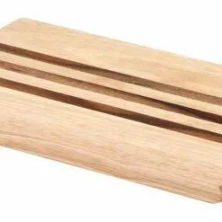 Continenta Schneidebrett Aus Gummibaumholz Mit Streifen Aus Akazienholz