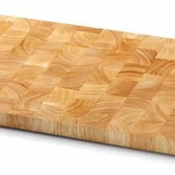 Continenta Schneidebrett Groß Aus Gummibaum Stirnholz