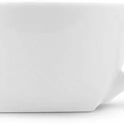 Classic Cappuccinotasse Von Porzellanfabrik Walküre, Weiß