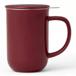Viva Scandinavia Teepott Minima Balance Mit Filter, Weinrot