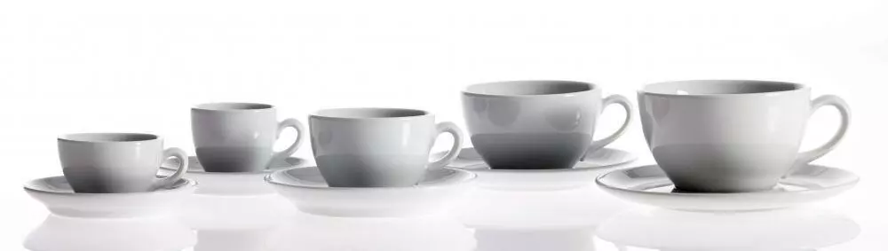 Classic Café Au Lait Tasse Von Porzellanfabrik Walküre, Weiß 3 Classic Café Au Lait Tasse Von Porzellanfabrik Walküre, Weiß – Bild 3