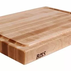 Boos Blocks Schneidebrett Aus Ahorn Mit Edelstahlgriffen