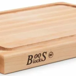 Boos Blocks Schneidebrett Pro Chef Aus Ahorn Mit Saftrille Klein, 4 Cm