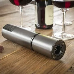PEUGEOT Elektrischer Korkenzieher Elis Touch Mit Akku, Carbon -Kaffee Espresso Verkäufe ELIS TOUCH Lithium Ion Carbone couche 201043 PEUGEOT SAVEURS