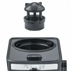 Graef Kaffeemühle CM252, Schwarz -Kaffee Espresso Verkäufe Graef CM252 herausnehmbares Mahlwerk