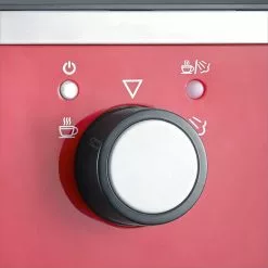 GRAEF Siebträger-Espressomaschine Salita, Rot -Kaffee Espresso Verkäufe Graef Siebtraeger Espressomaschine salita ES403 Drehregler fu r einfache Bedienung