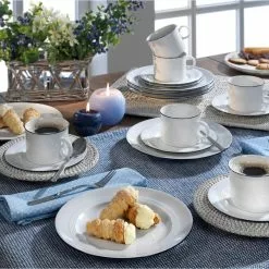 Friesland Porzellan Friesland Kaffeetasse JEVERLAND -Kaffee Espresso Verkäufe Jeverland kl Brise 18tlg 1 1