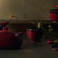 ASA Teeschale Kolibri In Chestnut -Kaffee Espresso Verkäufe Kolibri RustyRed Teekannen