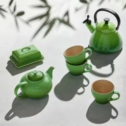 Le Creuset Wasserkessel Kone In Bamboo Green -Kaffee Espresso Verkäufe LC 20201221 UK LS YC BAMBOOCOLL2021 040