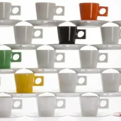 NYNY Espressountertasse Von Porzellanfabrik Walküre, Weiß -Kaffee Espresso Verkäufe MG 5014 l 3