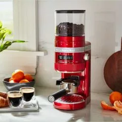 KitchenAid Kaffeemühle Artisan In Liebesapfelrot -Kaffee Espresso Verkäufe P191794kp 021z