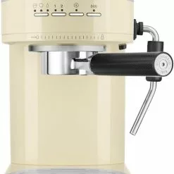 KitchenAid Halbautomatische Espressomaschine ARTISAN In Creme