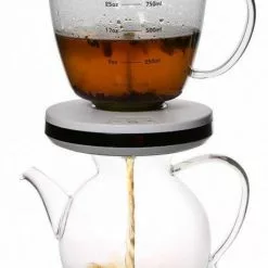 Carl Henkel Glaskanne Potto Mit Glasdeckel -Kaffee Espresso Verkäufe Potto Kanne 4 neu l