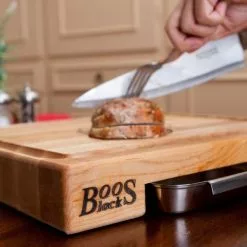 Boos Blocks Schneidebrett PrepMaster Mit Auffangschale 8 Boos Blocks Schneidebrett PrepMaster Mit Auffangschale -Kaffee Espresso Verkäufe Prepmaster LIFESTYLE 018 neu l