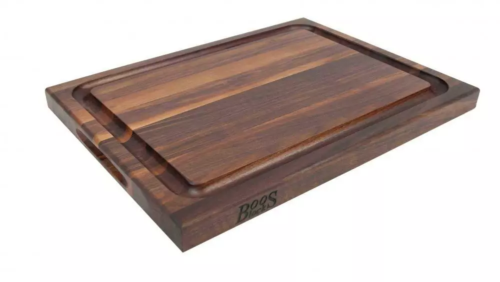 Boos Blocks Schneidebrett Professional R Aus Walnuss Mit Saftrille, 4 Cm 1 Boos Blocks Schneidebrett Professional R Aus Walnuss Mit Saftrille, 4 Cm