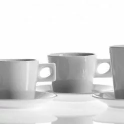 NYNY Espressountertasse Von Porzellanfabrik Walküre, Weiß -Kaffee Espresso Verkäufe nyny l 3