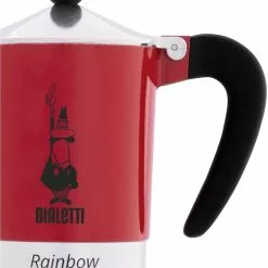 Bialetti Espressokocher Rainbow Rot 6 Bialetti Espressokocher Rainbow Rot -Kaffee Espresso Verkäufe rainbow red 3