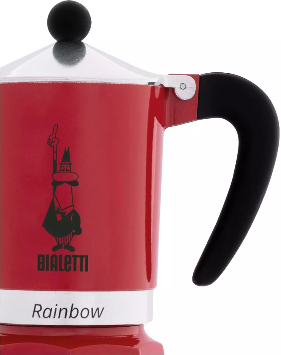 Bialetti Espressokocher Rainbow Rot 3 Bialetti Espressokocher Rainbow Rot – Bild 3