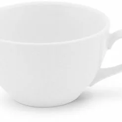 Classic Café Au Lait Tasse Von Porzellanfabrik Walküre, Weiß