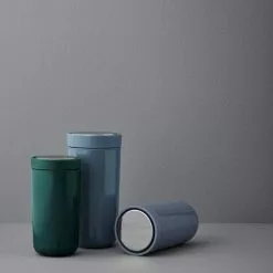 Stelton Isolierbecher To Go Click, Dark Blue, Metallic -Kaffee Espresso Verkäufe web ambiente To go click3 l