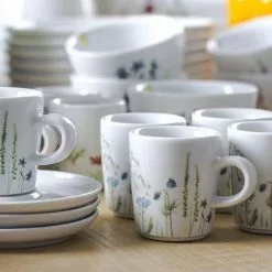 Kahla Magic Grip Wildblume Espresso-Obertasse 0,09 L, Blau-rot -Kaffee Espresso Verkäufe wildblume pos 9782 72dpi rgb neu l